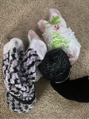 Plush Assorted Soft Toys for Women – Pink, White, Black & Green